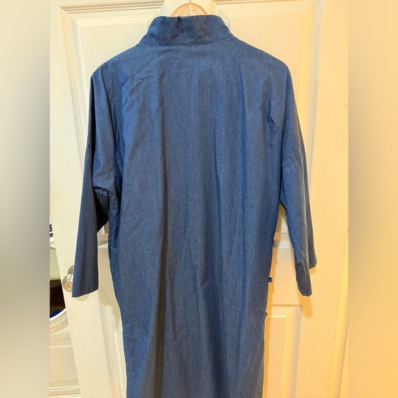 Goods Of Desire GOD Designer Chinese Dress Made in Hong Kong Toggle Asain LNWOT - Picture 6 of 7